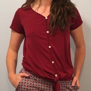 Laid Back Red Shirt